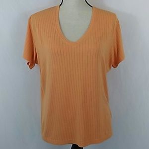 Columbia Sportswear Peach Top V-Neck